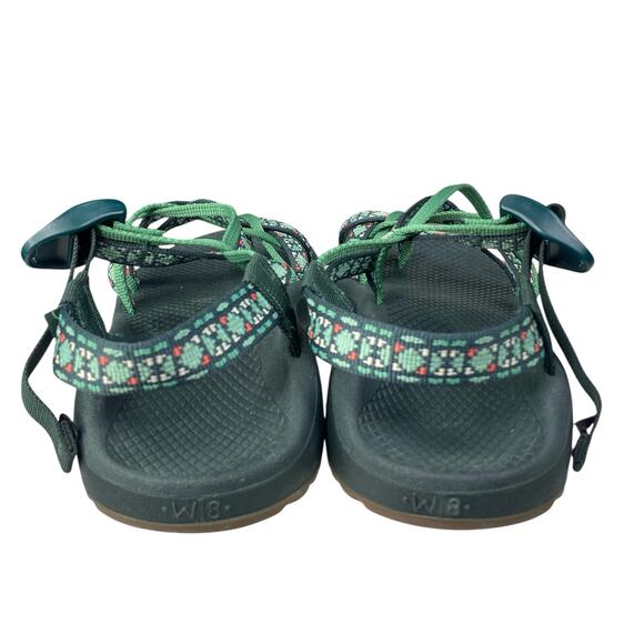Chaco Women’s Z Cloud X2 Green Hiking Trail Sandal Size US 8 - Picture 7 of 9
